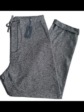 rag & bone Men's Gray Knit Drawstring Joggers